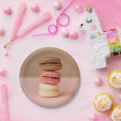 Assiettes En Carton Plaques à papier de macarons/Macarons (Fête)