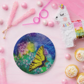 Assiettes En Carton Plaques à papier de machaon (Fête)