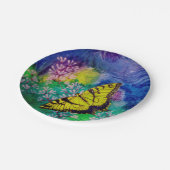 Assiettes En Carton Plaques à papier de machaon (Angle)