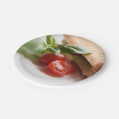 Assiettes En Carton Plaques à papier de nourriture italienne (Angle)