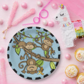 Assiettes En Carton Plaques à papier de oscillation d'anniversaire de (Fête)