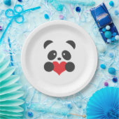 Assiettes En Carton Plaques à papier de panda (Fête)