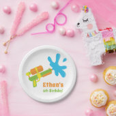 Assiettes En Carton Plaques à papier de partie d'anniversaire de (Fête)