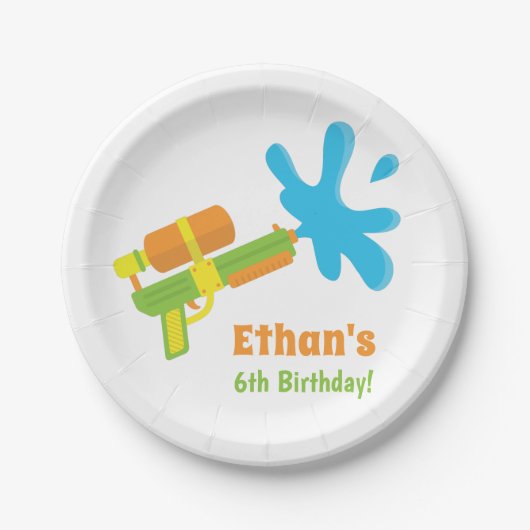 Assiettes En Carton Plaques à papier de partie d'anniversaire de (Devant)