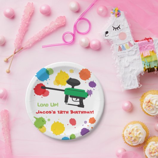 Assiettes En Carton Plaques à papier de partie d'anniversaire de (Fête)