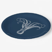 Assiettes En Carton plaques à papier de poulpe (Angle)