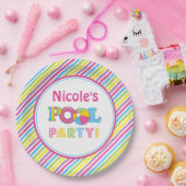 Assiettes En Carton Plaques à papier de réception au bord de la (Fête)