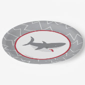 Assiettes En Carton Plaques à papier de requin (Angle)