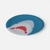 Assiettes En Carton Plaques à papier de requin (Angle)