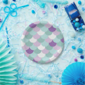 Assiettes En Carton Plaques à papier de sirène (Fête)