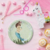Assiettes En Carton Plaques à papier de sirène (Fête)