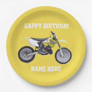 Assiettes En Carton Plaques à papier de sport d'anniversaire de
