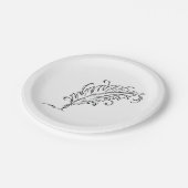 Assiettes En Carton Plaques à papier de stylo de cannette (Angle)