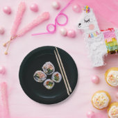 Assiettes En Carton Plaques à papier de sushi (Fête)