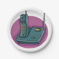 Plaques à papier de téléphone et de répondeur