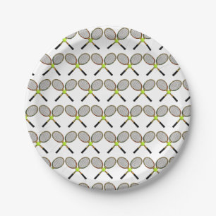 Assiettes En Carton Plaques à papier de tennis