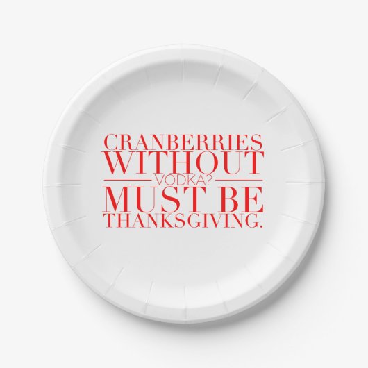 Assiettes En Carton Plaques à papier de thanksgiving drôle (Devant)