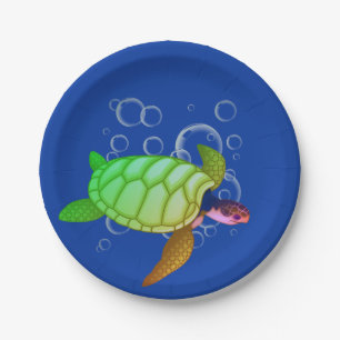 Assiettes En Carton Plaques à papier de tortue