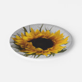 Assiettes En Carton Plaques à papier de tournesol (Angle)