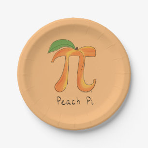 Assiettes En Carton Plaques à papier des maths pi de la pêche pi de