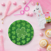 Assiettes En Carton Plaques à papier du jour de St Patrick (Fête)
