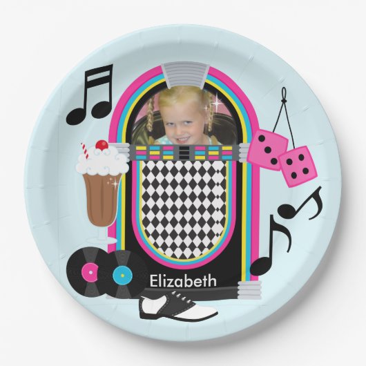 Assiettes En Carton Plaques à papier fabuleuses de joyeux anniversaire (Devant)