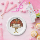 Assiettes En Carton Plaques à papier faites sur commande de (Fête)