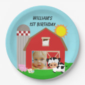 Assiettes En Carton Plaques à papier faites sur commande de joyeux (Devant)