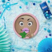 Assiettes En Carton Plaques à papier impertinentes d'Emoji (Fête)