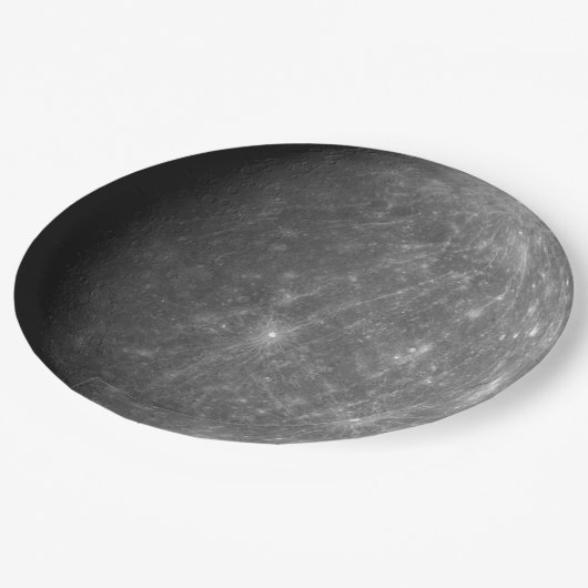 Assiettes En Carton Plaques à papier jetables d'astronomie de Mercury (Angle)