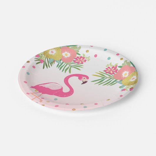 Assiettes En Carton Plaques à papier Luau tropical d'anniversaire de (Angle)