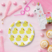 Assiettes En Carton " Plaques à papier mignonnes "en caoutchouc (Fête)