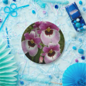 Assiettes En Carton Plaques à papier - orchidée de pensée (Fête)