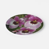 Assiettes En Carton Plaques à papier - orchidée de pensée (Angle)