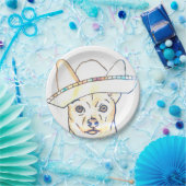 Assiettes En Carton Plaques à papier orientées de Cinco De Mayo de (Fête)