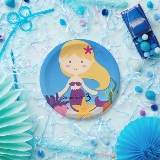 Assiettes En Carton Plaques à papier personnalisées d'anniversaire (Fête)