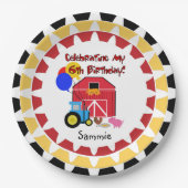 Assiettes En Carton Plaques à papier personnalisées de 6ème (Devant)