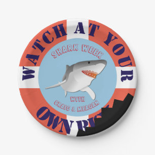 Assiettes En Carton Plaques à papier personnalisées de semaine de