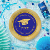 Assiettes En Carton Plaques à papier personnalisées d'obtention du (Fête)