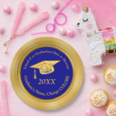 Assiettes En Carton Plaques à papier personnalisées d'obtention du (Fête)