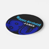 Assiettes En Carton Plaques à papier personnalisées joyeux (Angle)