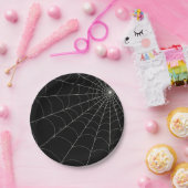 Assiettes En Carton Plaques à papier - toile d'araignée + Couleurs (Fête)