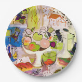 Assiettes En Carton Plaques à papier toujours de la vie (Devant)