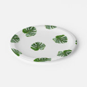 Assiettes En Carton Plaques à papier tropicales d'impression de (Angle)
