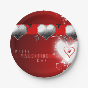 Assiettes En Carton Plaques à papier Valentine