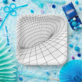 Assiettes En Carton Plaques à trous 3D (Fête)