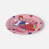 Assiettes En Carton Plaques Berry First Birday (Angle)