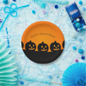 Assiettes En Carton Plaques citrouilles (Fête)