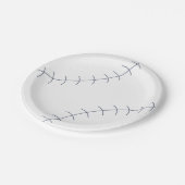 Assiettes En Carton Plaques classiques de base-ball (Angle)