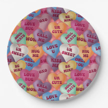 Plaques Coeurs de conversation